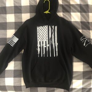 Grunt Style Flag Sweatshirt (M)